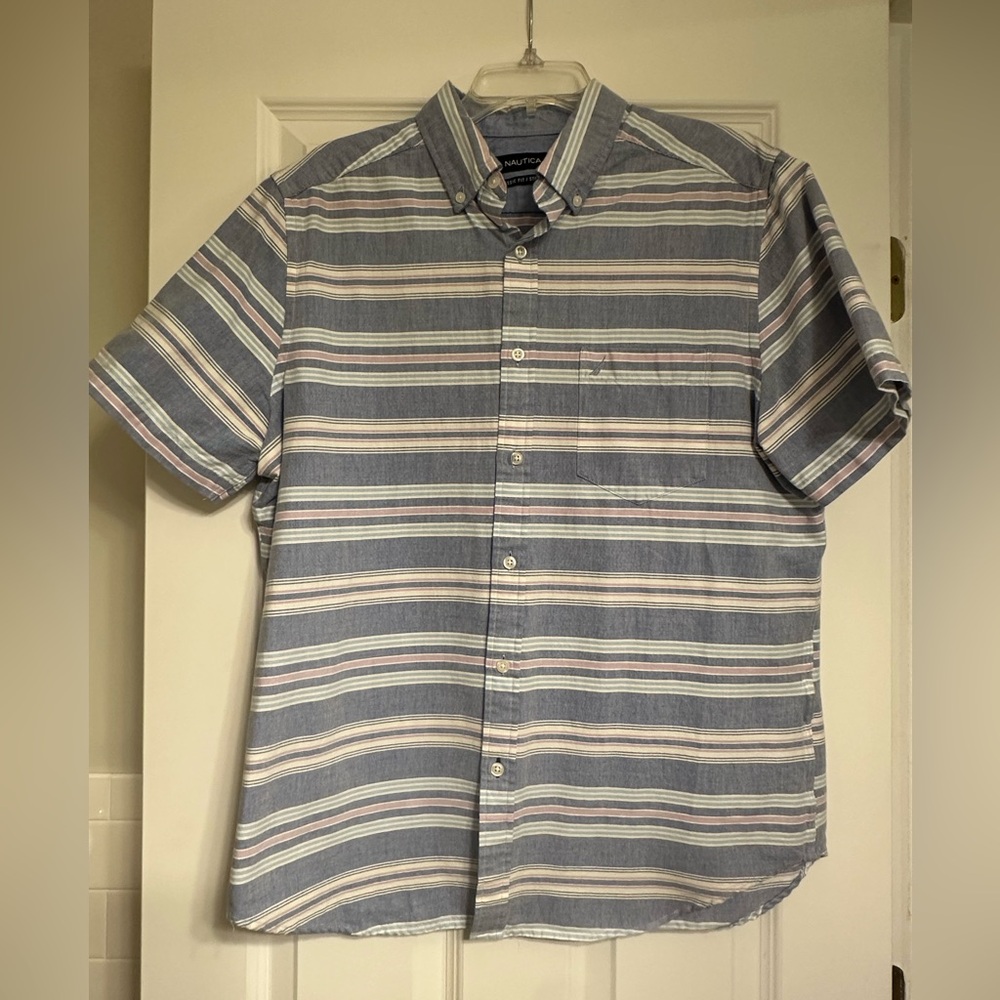 Nautica Short Sleeve Button Down